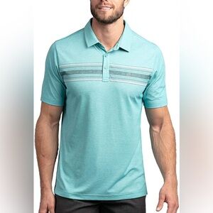 Travis Mathew Light Blue Polo Shirt